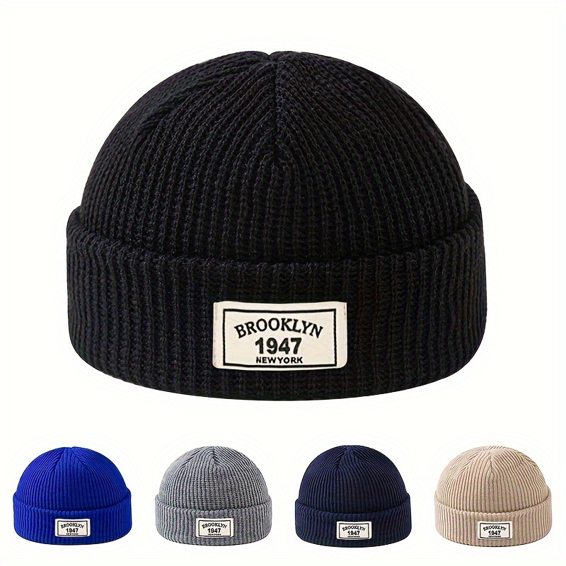 Beanie Cuffed Knit - Gorro de punto acanalado unisex Brooklyn