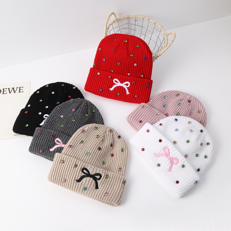 Beanie Cuffed Knit - Gorro de punto para mujer con