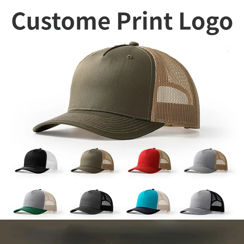 Trucker Cap Mesh - Sombrero de malla con logotipo impreso
