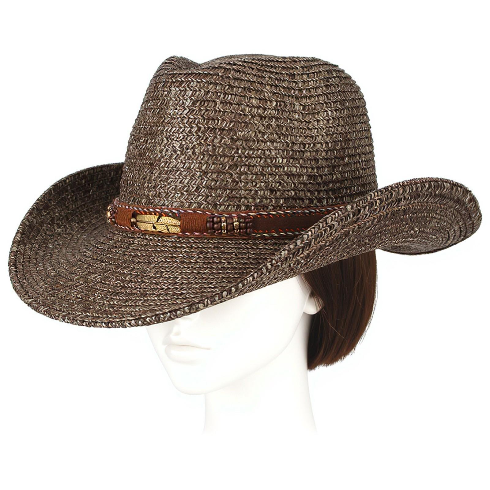 Sombrero de sol unisex para ho - Cowboy Hat Straw reseña y precio